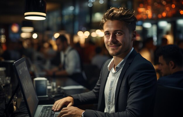 Photo photo of professionals at a call center providing customer service and support