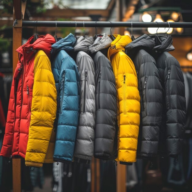 Photo of puffer jacket