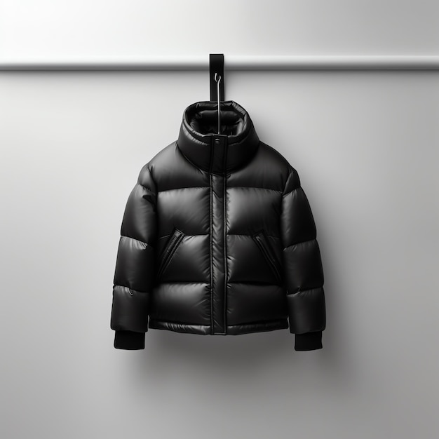 Photo a puffer jacket