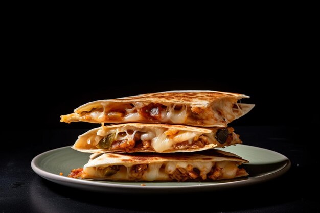 Photo of Quesadilla with no background