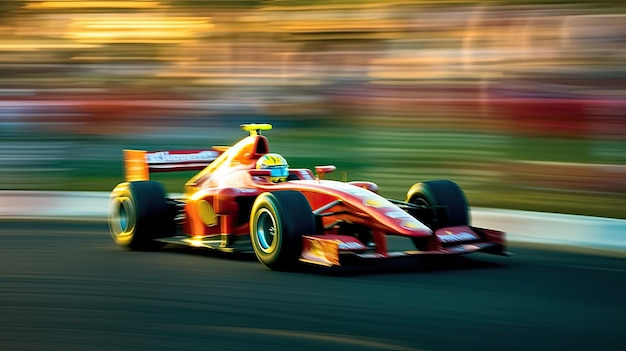 Photo of Racing car in motion F1