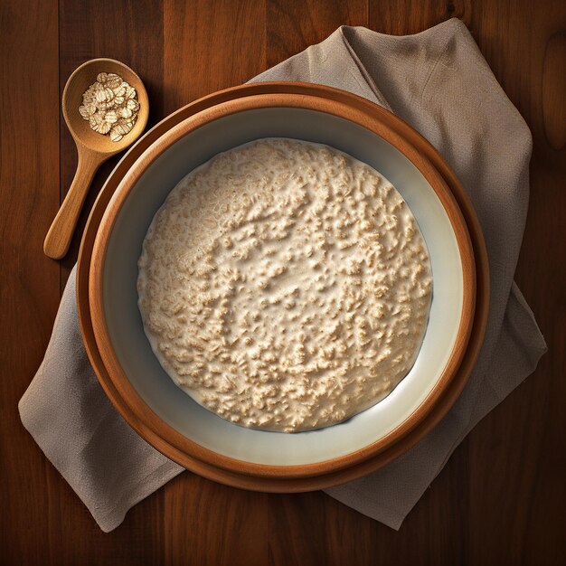 Foto foto di grano di avena crudo e ricette di pasti di avena