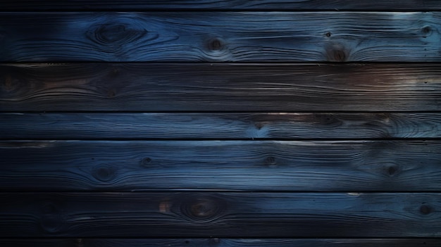 Photo Realistic Indigo Wood Planks Background High Detailed 8k