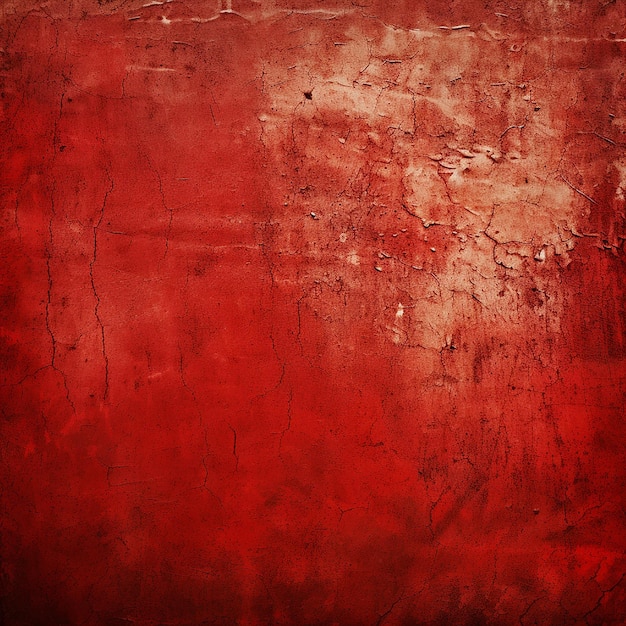Photo of red color grunge texture gradient background design