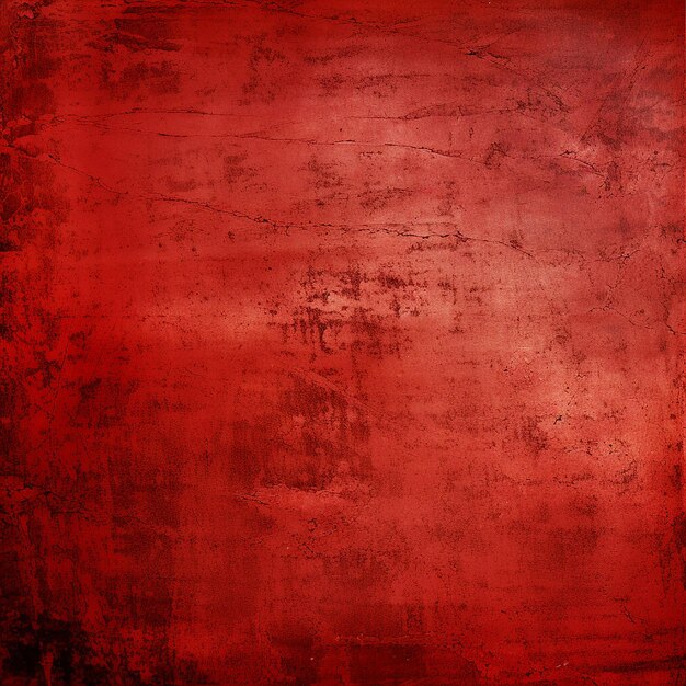Photo of red color grunge texture gradient background design