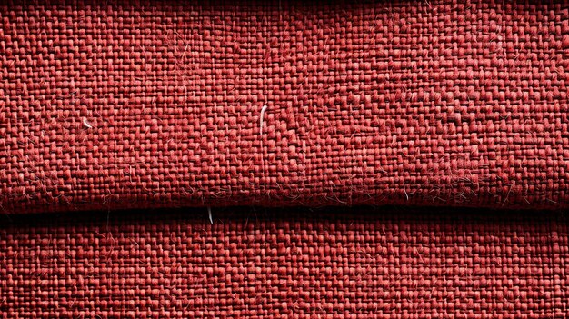 Foto photo_red_fabric_canvas_macro_shot_as_texture