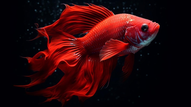 Photo of red fish wallpaper for desktop