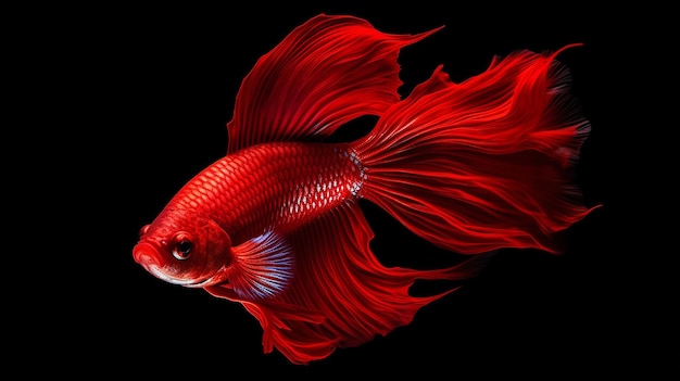 Photo of red fish wallpaper for desktop