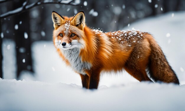 Photo of Red Fox in the Snow