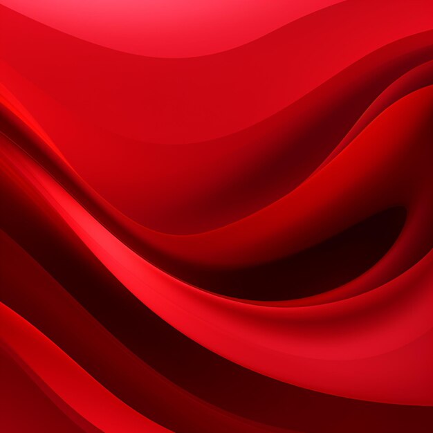 Photo of red wave abstract background