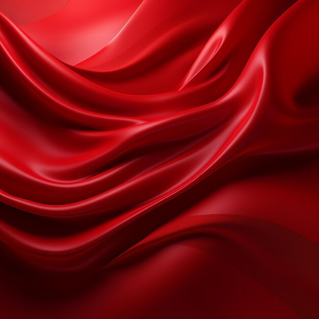 Photo of red wave abstract background