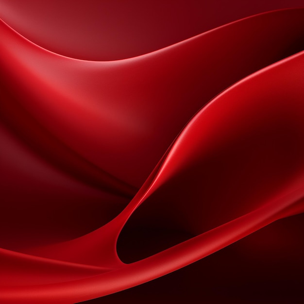 Photo of red wave abstract background