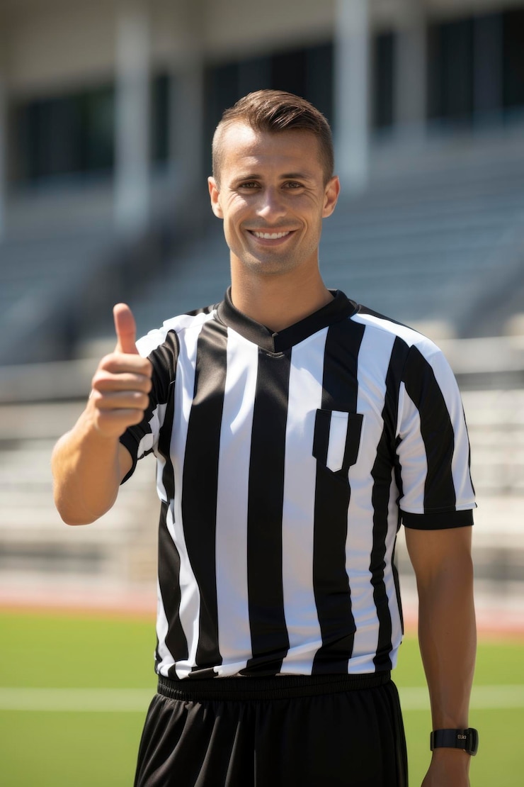 Photo photo a referee