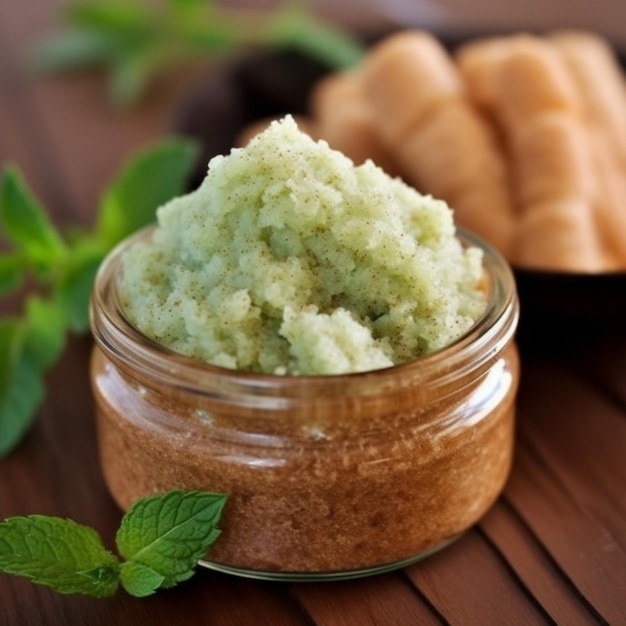 Photo of Refreshing peppermint foot scrub