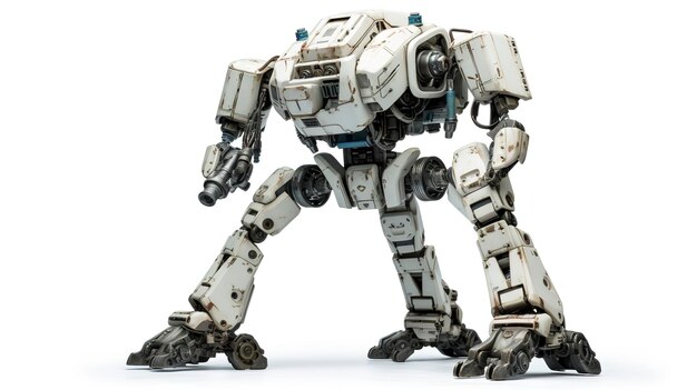 A photo of a remote control robot full length photo