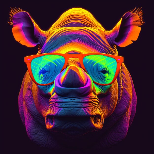 Photo photo of rhinoceros