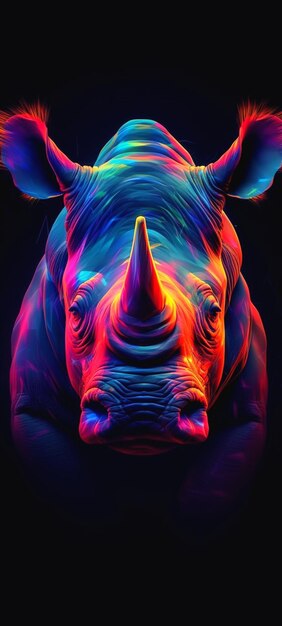 Photo photo of rhinoceros