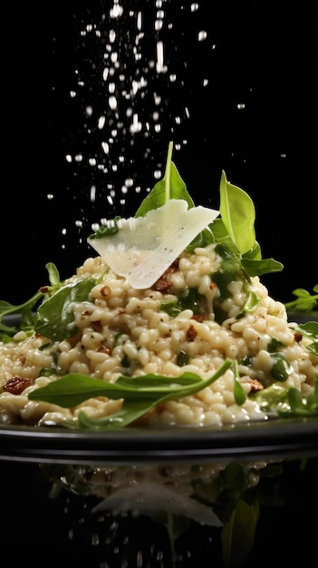 a photo of risotto