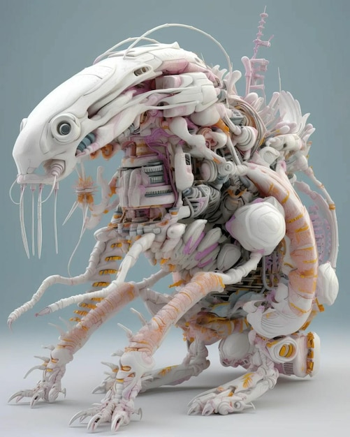 A photo of robotic animal