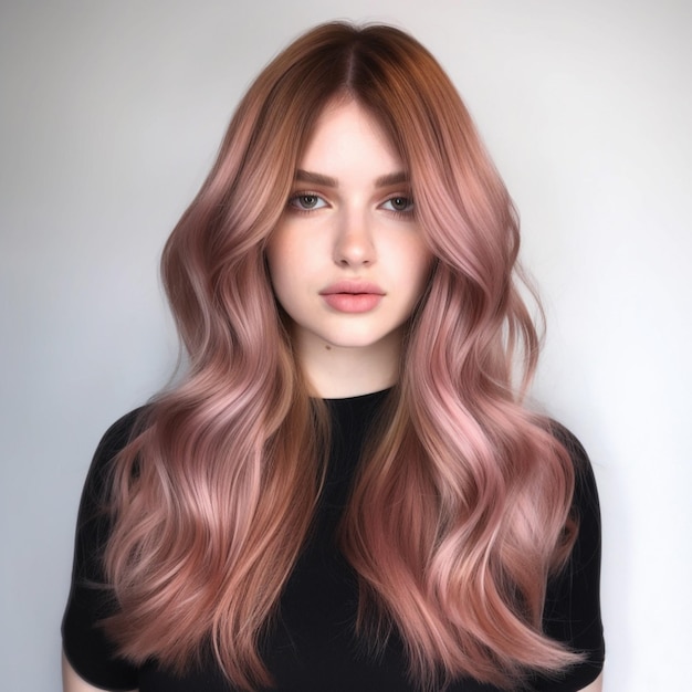 Photo of Rose Gold Highlights