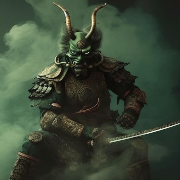 Photo photo of samurai