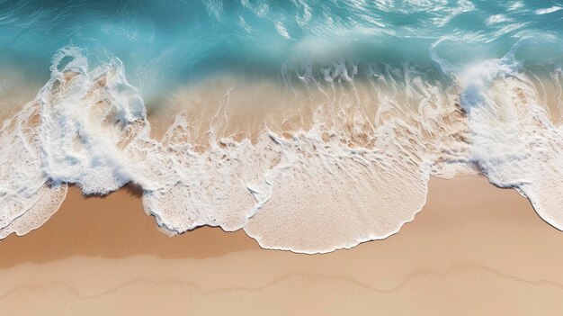 A photo of a sandy beach a digital rendering minimalism