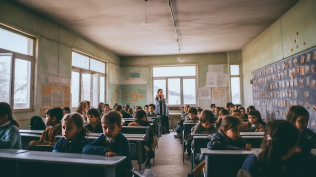 photo of a school classroom