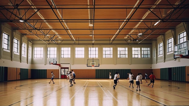 a photo of the school039s background scenery