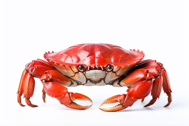 Photo sea crab isolated on white background