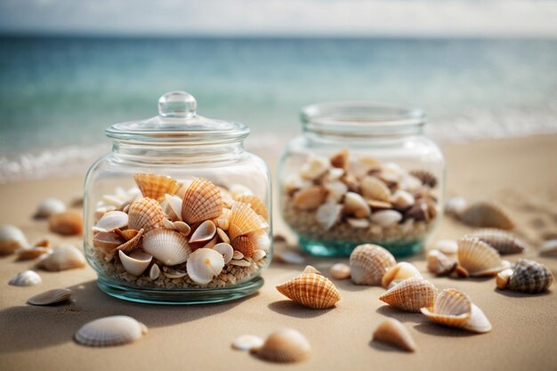 Photo photo seashells