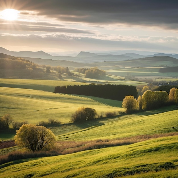 A photo of serene summer