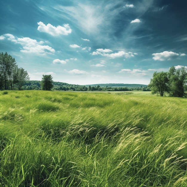 A photo of serene summer