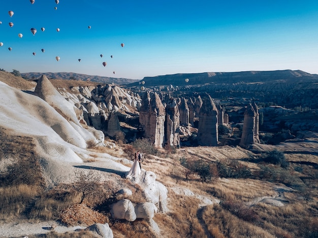 Sessioni fotografiche sposi in cappadocia turchia