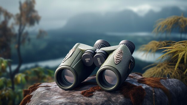 A photo of a set of binoculars for wildlife watching