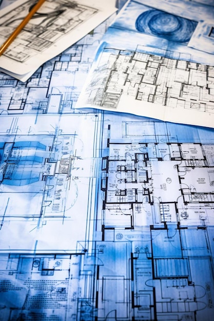 photo of several drawings for the project engineer jobs