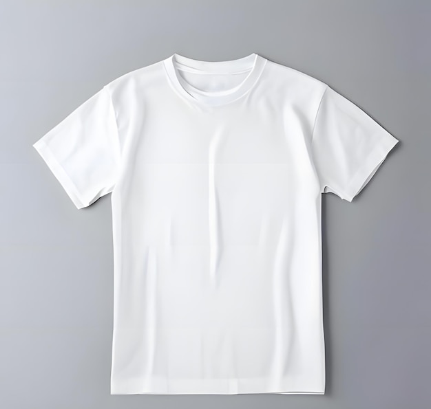 Photo Shirt Mockup Concept With Plain Clothing