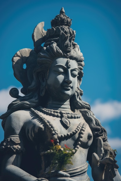 Photo photo of shiva god