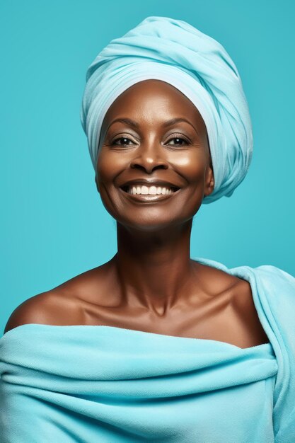 photo shot of asian african white 30 40 50 year old woman with her beauty regime