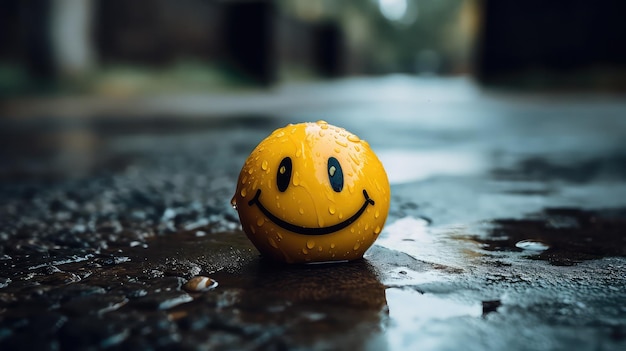 A photo of a shot of a beautiful Smiley McSmile generated by artificial intelligence