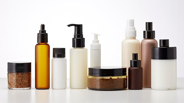 Photo a photo of skincare products