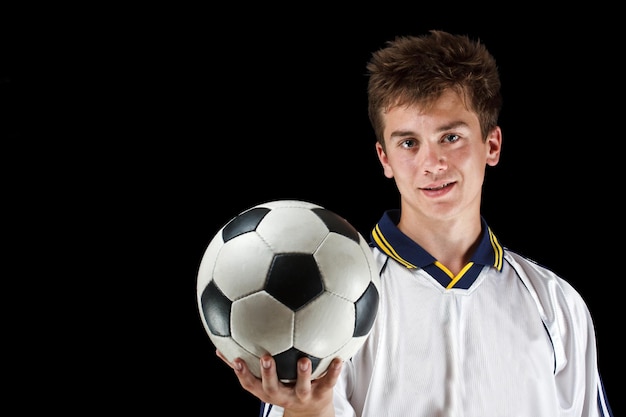 Photo of a soccer player