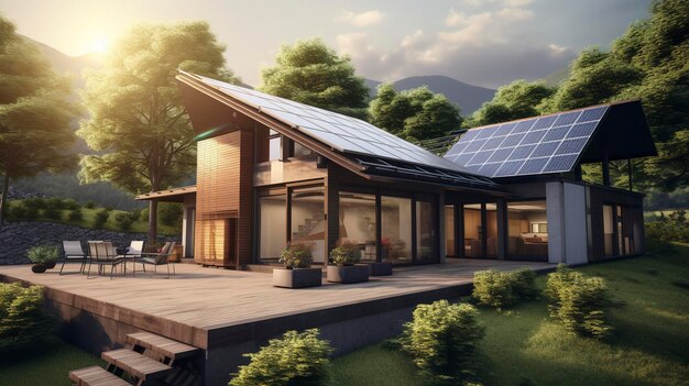 A photo of SolarPowered EcoCottages