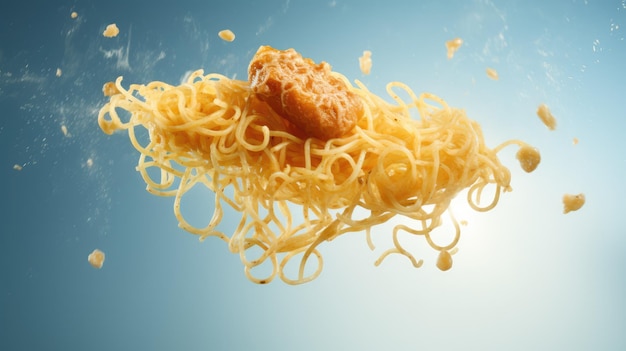 a photo of spaghetti