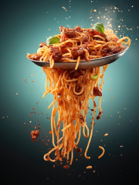 a photo of spaghetti