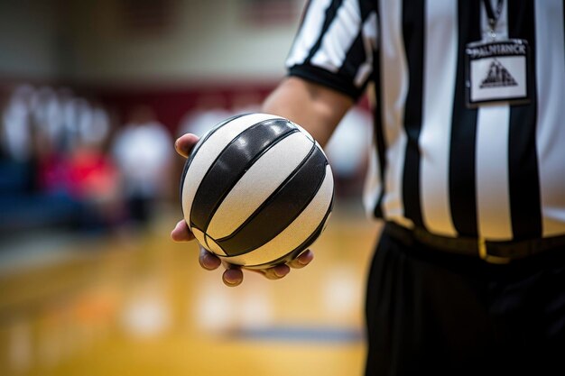 Photo a sport referee