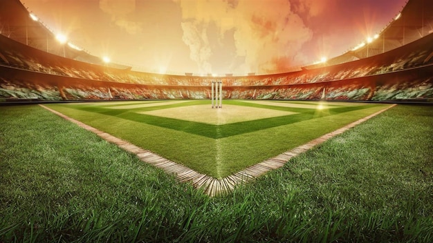 photo of sport stadium background for product display