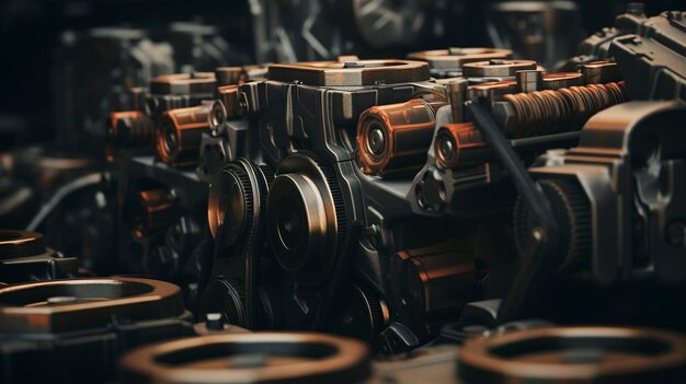 Photo a photo of a stack of car engine degreasers