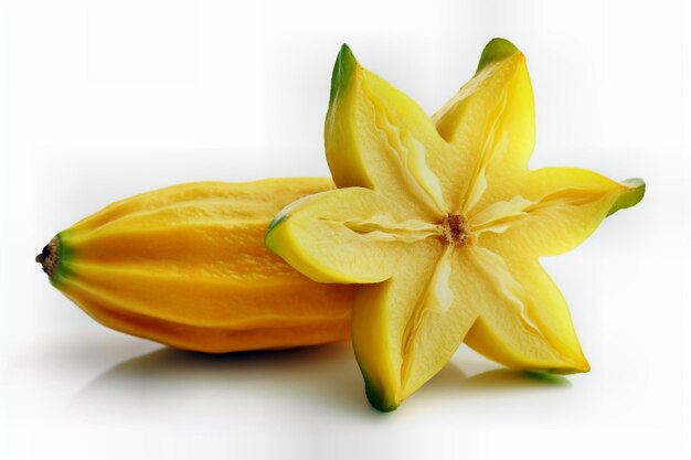 a photo of starfruit