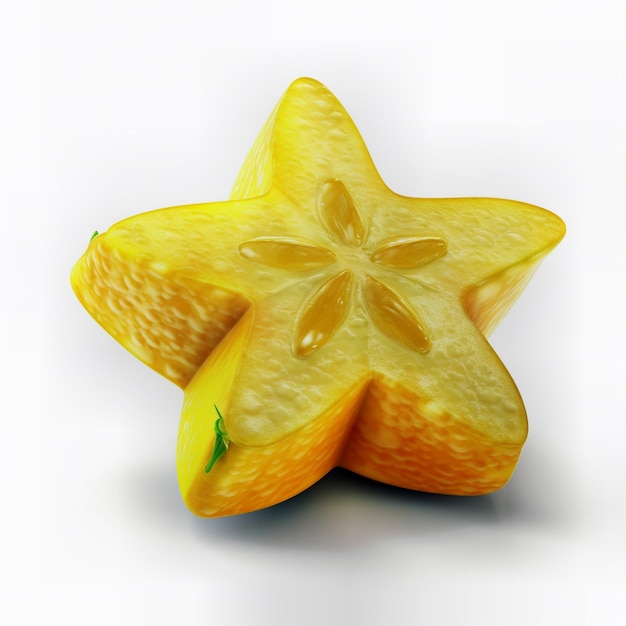 Photo a photo of starfruit