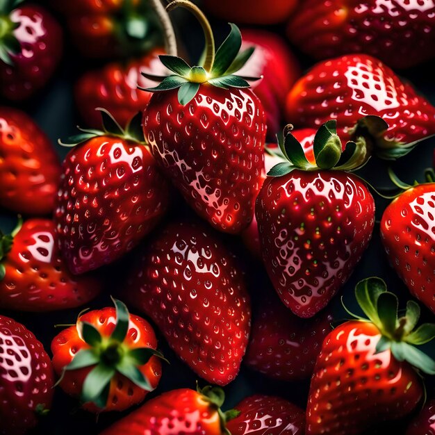 딸기 과일 의 사진
